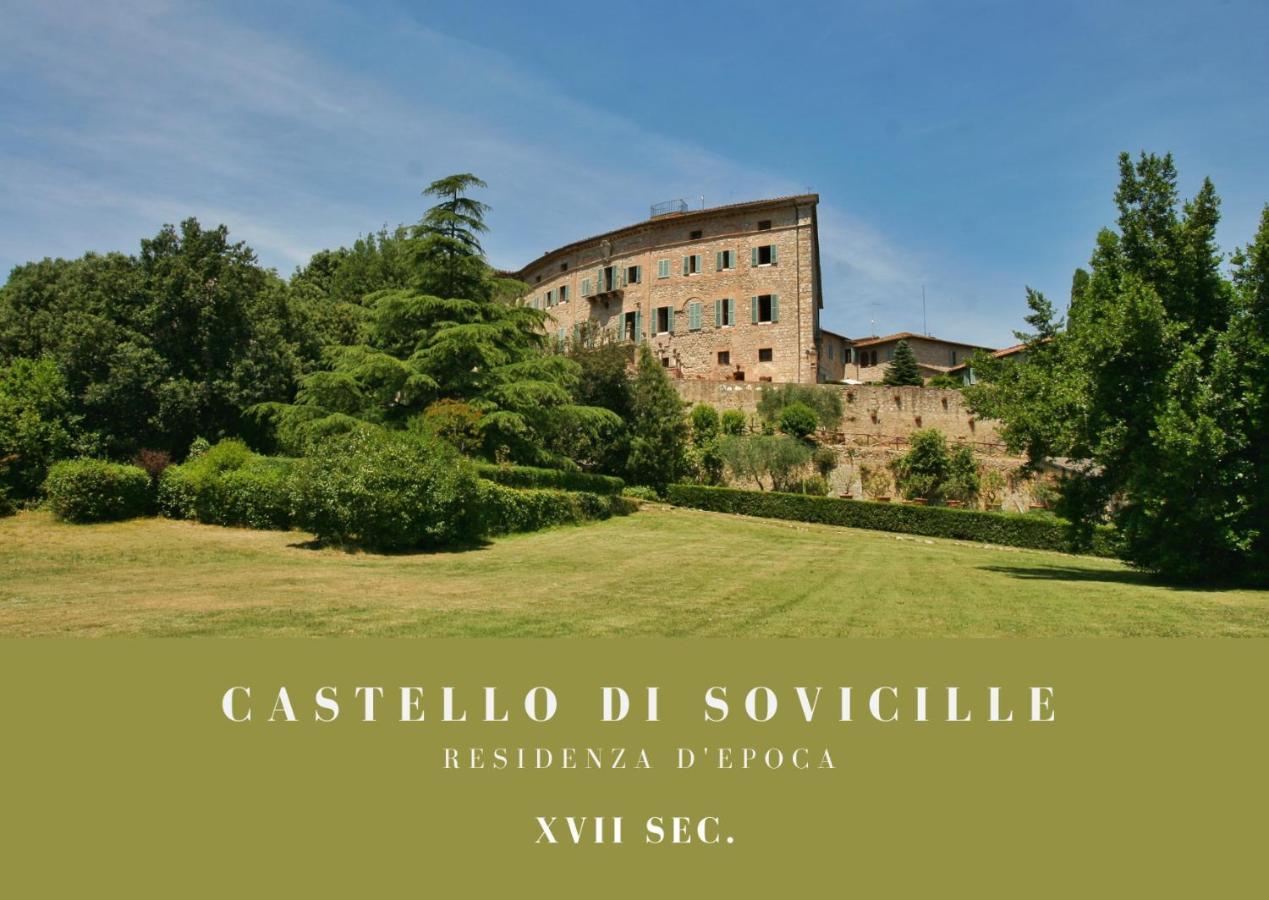 Castello Di Sovicille - Residenza D'Epoca Bed and Breakfast Exteriör bild